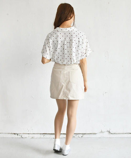 PairPair(ペアペア)の「ポケット付きカイキンシャツ(シャツ/ブラウス・レディース・ブラック/ブルー/アイボリー/スモークピンク/ホワイト系その他/ベージュ系その他・FREE)」の22枚目の写真