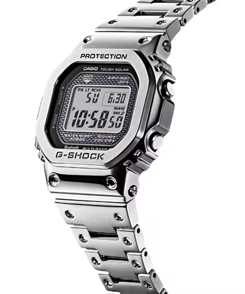 G-SHOCK(ジーショック)の「G-SHOCK/ジーショック 腕時計 FULL METAL GMW-B5000D-1JF(デジタル腕時計・メンズ・シルバー・FREE)」の12枚目の写真