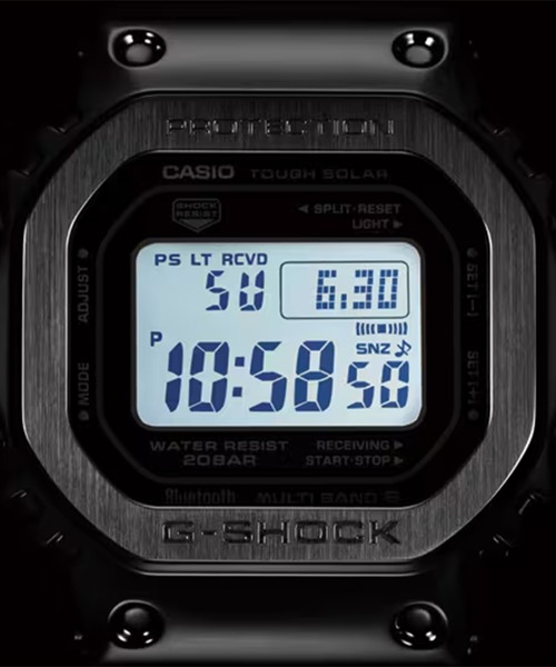 G-SHOCK(ジーショック)の「G-SHOCK/ジーショック 腕時計 FULL METAL GMW-B5000D-1JF(デジタル腕時計・メンズ・シルバー・FREE)」の10枚目の写真