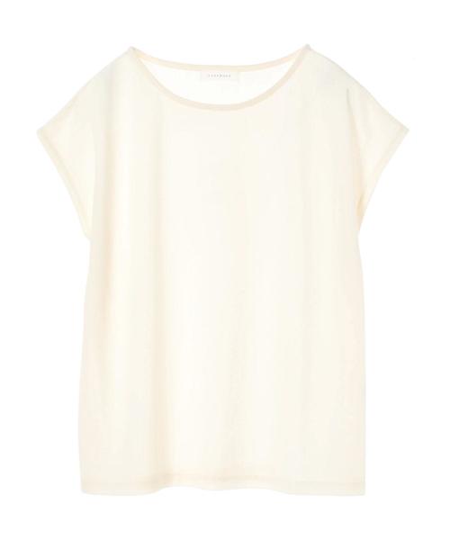 AMERICAN HOLIC(アメリカンホリック)の「EASE BULE クルーネックプルオーバー *(Tシャツ/カットソー・レディース・ブラック/オフホワイト/オレンジ・FREE)」の4枚目の写真