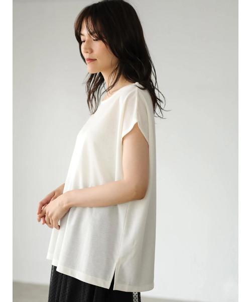 AMERICAN HOLIC(アメリカンホリック)の「EASE BULE クルーネックプルオーバー *(Tシャツ/カットソー・レディース・ブラック/オフホワイト/オレンジ・FREE)」の15枚目の写真