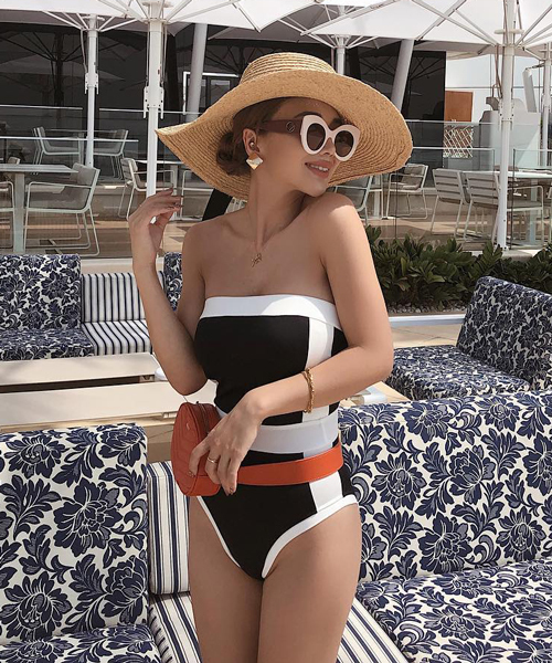 EIMY ISTOIRE（エイミーイストワール）の「Stella ONEPIECE　BLACK（水着・レディース・ブラック・SMALL/MEDIUM）」の12枚目の写真