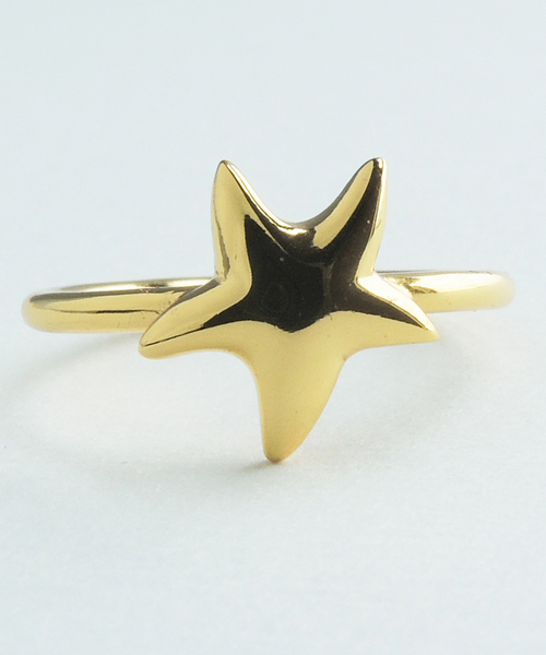 TONE SELECT GOODS（トーンセレクトグッズ）の「【925 SILVER ACC】スターフィッシュリングSV925(OG)（リング・レディース・ゴールド・11/14）」の3枚目の写真