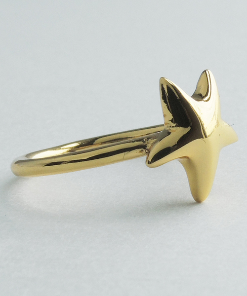 TONE SELECT GOODS（トーンセレクトグッズ）の「【925 SILVER ACC】スターフィッシュリングSV925(OG)（リング・レディース・ゴールド・11/14）」の4枚目の写真