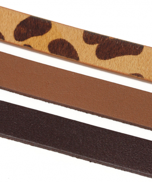 GLOBAL WORK（グローバルワーク）の「14mmメタルカンベルト/847390（ベルト・レディース・ブラウン/ダークブラウン/ブラック/その他1・FREE）」の7枚目の写真