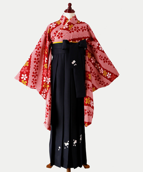 セール 簡単着付けの刺繍入り袴セット 着物 Catherine Cottage キャサリンコテージ のファッション通販 Zozotown