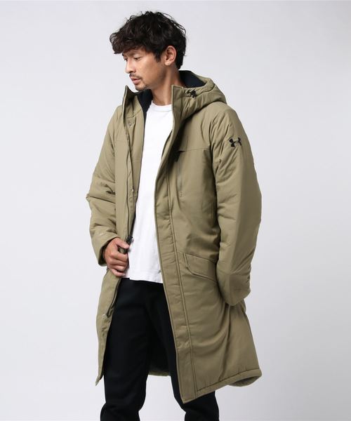 アンダーアーマー コート UA INSULATED LONG COAT アンダーアーマー公式】 UAインサレーテッド ロングジャケット