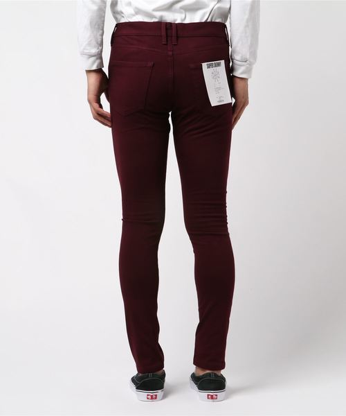 WEGO（ウィゴー）の「WEGO/Active Stretch起毛スーパースキニーパンツ（チノパンツ・メンズ・ブラック/ベージュ/ワイン・MEDIUM/LARGE）」の5枚目の写真