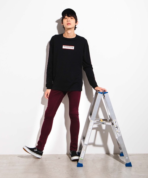 WEGO（ウィゴー）の「WEGO/Active Stretch起毛スーパースキニーパンツ（チノパンツ・メンズ・ブラック/ベージュ/ワイン・MEDIUM/LARGE）」の20枚目の写真