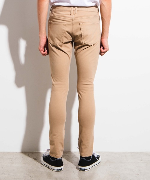 WEGO（ウィゴー）の「WEGO/Active Stretch起毛スーパースキニーパンツ（チノパンツ・メンズ・ブラック/ベージュ/ワイン・MEDIUM/LARGE）」の14枚目の写真