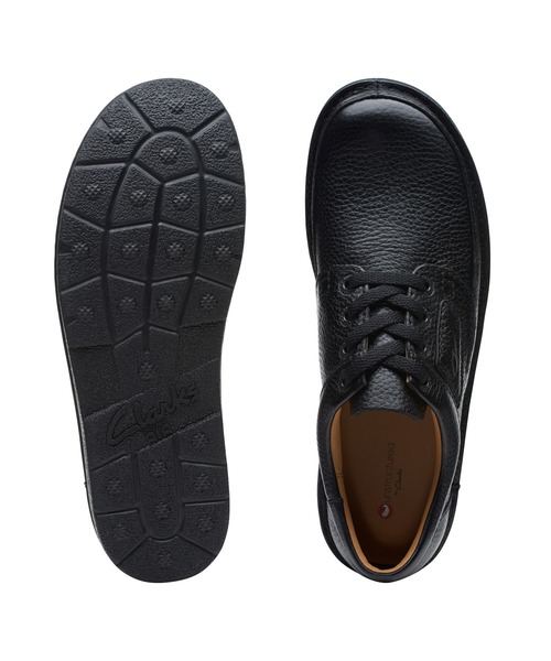 Clarks（クラークス）の「NATURE II / ネイチャーツー (ブラックグレインドレザー)（スニーカー・メンズ・ブラック・6/8/10/9/8.5/9.5/7/7.5/6.5/11/10.5）」の11枚目の写真