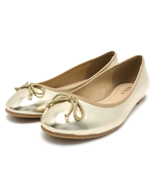 LOWRYS FARM（ローリーズファーム）の「○●mikoa LOWRYS FARM●○フェイクレザーベーシックバレエ　549812（バレエシューズ・レディース・ブラック/ブルー/レッド/ゴールド/オフホワイト/エンジ・MEDIUM/SMALL/LARGE）」の6枚目の写真