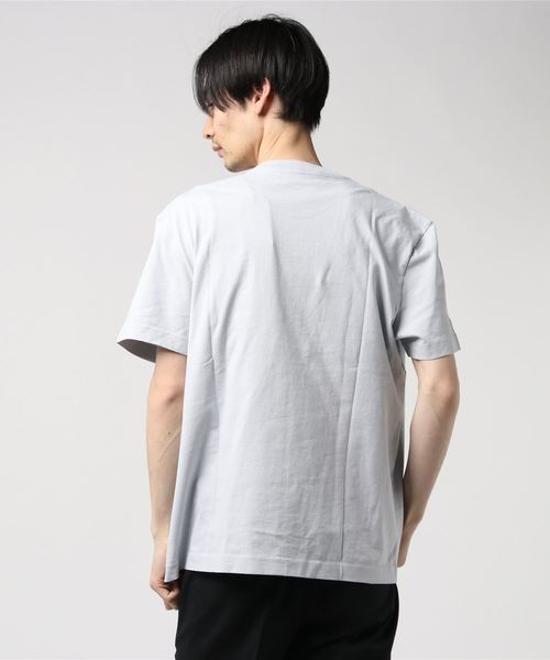 ALLSAINTS（オールセインツ）の「MUSICA CREW T-SHIRT | ミュージカ クルー Tシャツ（Tシャツ/カットソー・メンズ・ライトブルー/グレー系その他/ブラック/グレー系その他3/グレー系その他2・SMALL/MEDIUM/X-SMALL/LARGE）」の9枚目の写真