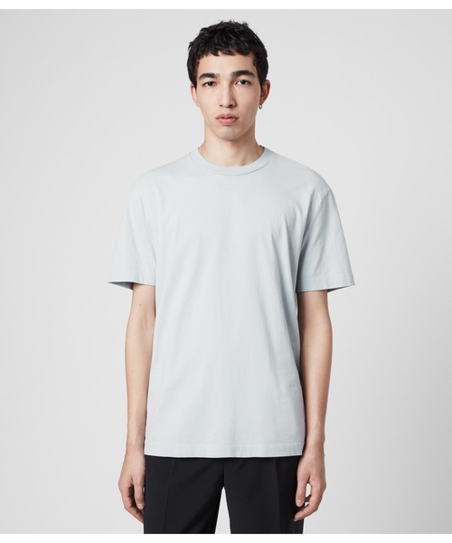 ALLSAINTS（オールセインツ）の「MUSICA CREW T-SHIRT | ミュージカ クルー Tシャツ（Tシャツ/カットソー・メンズ・ライトブルー/グレー系その他/ブラック/グレー系その他3/グレー系その他2・SMALL/MEDIUM/X-SMALL/LARGE）」の5枚目の写真