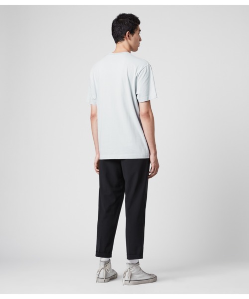 ALLSAINTS（オールセインツ）の「MUSICA CREW T-SHIRT | ミュージカ クルー Tシャツ（Tシャツ/カットソー・メンズ・ライトブルー/グレー系その他/ブラック/グレー系その他3/グレー系その他2・SMALL/MEDIUM/X-SMALL/LARGE）」の19枚目の写真