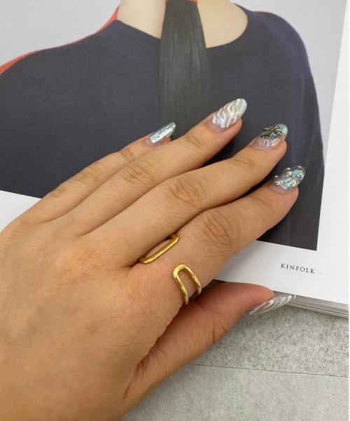 apres jour mignon（アプレジュールミニョン）の「【apresjour mignon×ARIAZ】アソート変形リング（リング・レディース・シルバー系その他2/ゴールド系その他2/シルバー系その他/ゴールド系その他/シルバー/シルバー系その他3/ゴールド/ゴールド系その他3/シルバー系その他4/ゴールド系その他4/シルバー系その他5/その他/ゴールド系その他6/シルバー系その他7/ゴールド系その他7/シルバー系その他6/ゴールド系その他5/その他5/その他4/その他3/その他2/その他9/その他10/その他11/その他12/その他13/その他6/その他7/その他8・ONESIZE）」の21枚目の写真