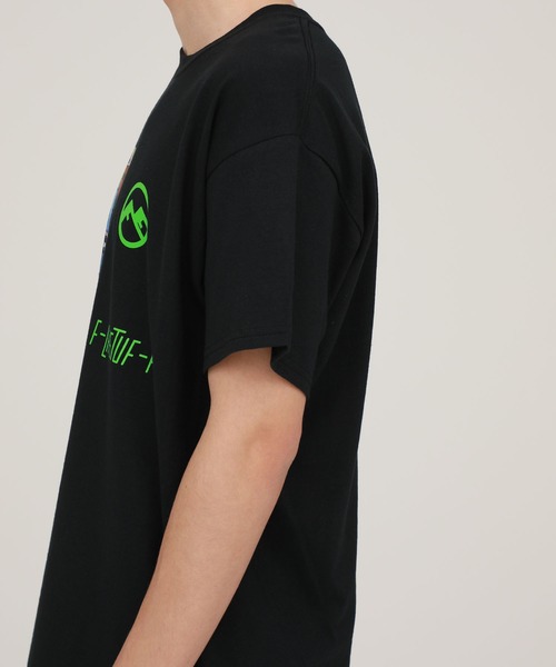 F-LAGSTUF-F（フラグスタフ）の「【F-LAGSTUF-F】TWIN Tee / 20SS-FS-66（Tシャツ/カットソー・メンズ・ホワイト/ブラック・MEDIUM/LARGE/LL）」の7枚目の写真