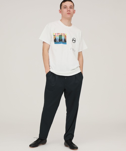 F-LAGSTUF-F（フラグスタフ）の「【F-LAGSTUF-F】TWIN Tee / 20SS-FS-66（Tシャツ/カットソー・メンズ・ホワイト/ブラック・MEDIUM/LARGE/LL）」の20枚目の写真