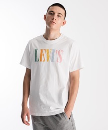 RELAXED GRAPHIC TEE 90'S SERIF LOGO D3 W