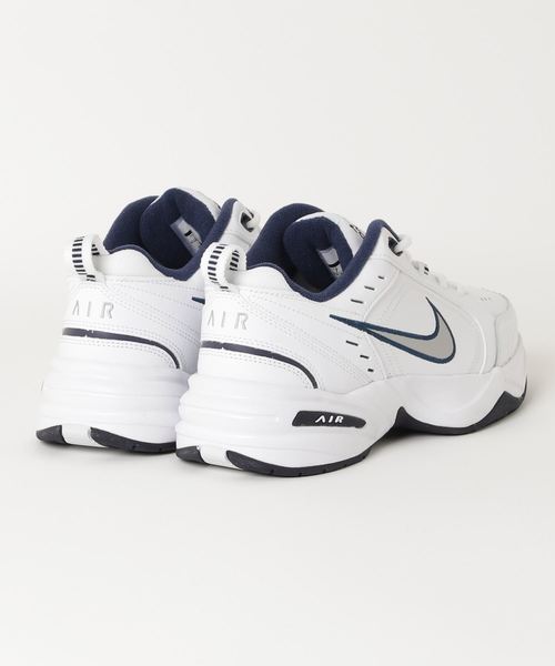 NIKE（ナイキ）の「WEGO VINTAGE/NIKE AIR MONARCH IV（スニーカー・メンズ・ホワイト/ブラック・MEDIUM）」の4枚目の写真