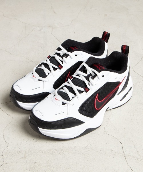 NIKE（ナイキ）の「WEGO VINTAGE/NIKE AIR MONARCH IV（スニーカー・メンズ・ホワイト/ブラック・MEDIUM）」の12枚目の写真