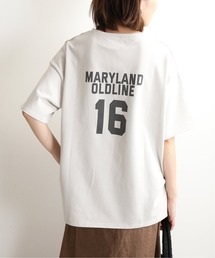 SLOBE IENA | カレッジロゴTシャツ【手洗い可能】◆(Tシャツ/カットソー)