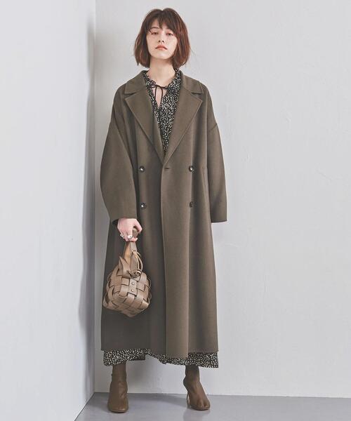 SACRA（サクラ）の「＜SACRA（サクラ）＞ダブルボタン リバーコート  