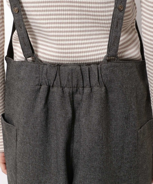 LAKOLE（ラコレ）の「カオチンツイルサロペット / LAKOLE（サロペット/オーバーオール・レディース・ダークブラウン/ブラウン/ライトベージュ・SMALL/MEDIUM）」の19枚目の写真