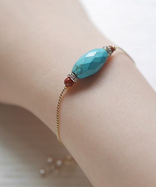 tone(トーン)の「【SPICY COLORS】天然石の華奢ブレス(ブレスレット・レディース・その他/その他3/その他4/その他6/その他2/その他7/その他5/その他8/その他11/その他10/その他9/その他14/その他16/その他13/その他17/その他18/その他15/その他19/その他20/その他21/その他22/その他25/その他23/その他24/その他26/その他12・FREE)」の9枚目の写真