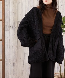 【TONE SELECT WEAR】2WAYボア&チェックコート(MI)