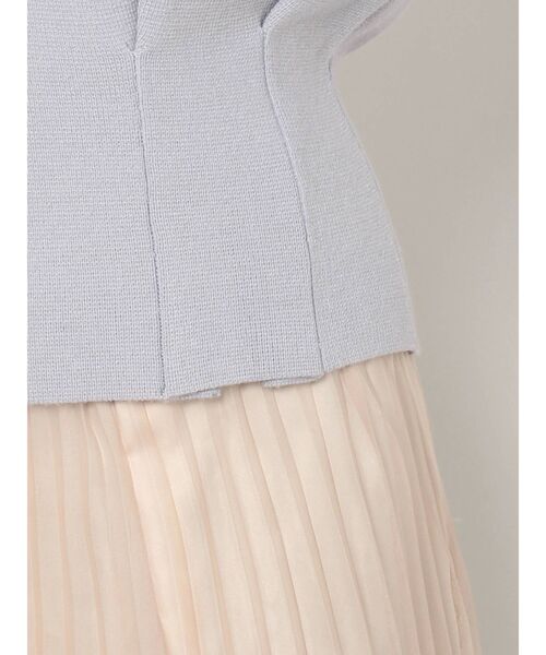 dazzlin（ダズリン）の「2WAYタックカーデニットトップス（カーディガン/ボレロ・レディース・ブラウン/オフホワイト/ピンク/ブルー/グリーン・FREE）」の17枚目の写真