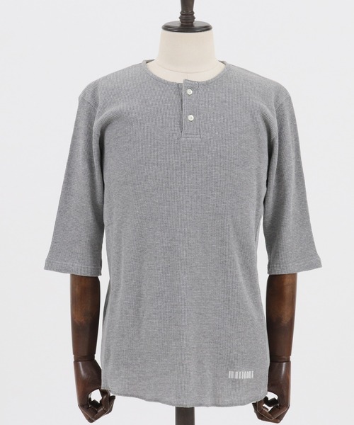 felkod(フィルコッド)の「mt6962-Thermal Henry Neck Half Sleeve Cut sew カットソー(Tシャツ/カットソー・メンズ・ホワイト/ブラック/トップグレー・S/M/L)」の17枚目の写真