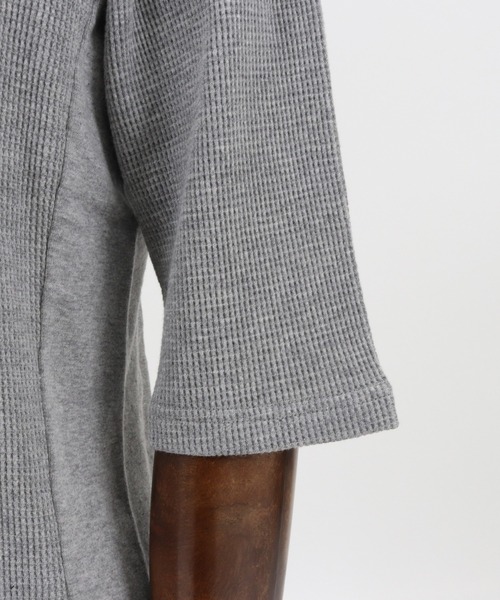 felkod(フィルコッド)の「mt6962-Thermal Henry Neck Half Sleeve Cut sew カットソー(Tシャツ/カットソー・メンズ・ホワイト/ブラック/トップグレー・S/M/L)」の20枚目の写真