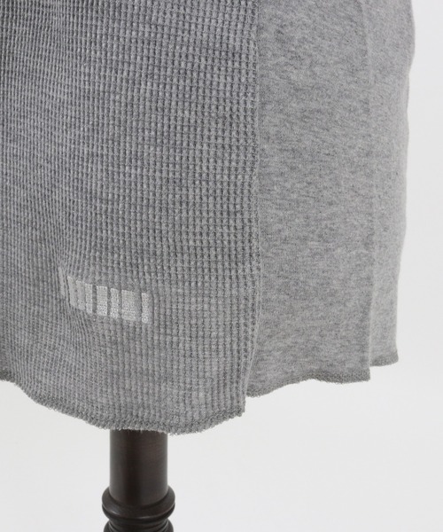 felkod(フィルコッド)の「mt6962-Thermal Henry Neck Half Sleeve Cut sew カットソー(Tシャツ/カットソー・メンズ・ホワイト/ブラック/トップグレー・S/M/L)」の13枚目の写真