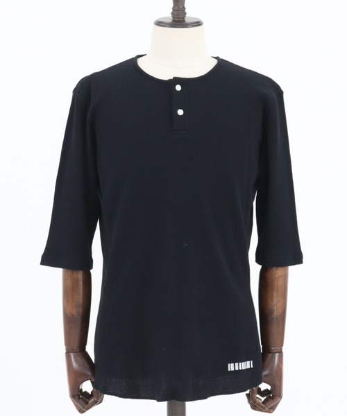 felkod(フィルコッド)の「mt6962-Thermal Henry Neck Half Sleeve Cut sew カットソー(Tシャツ/カットソー・メンズ・ホワイト/ブラック/トップグレー・S/M/L)」の9枚目の写真