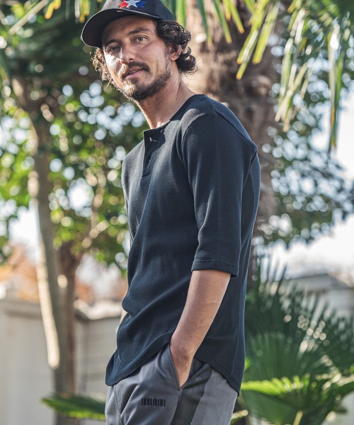 felkod(フィルコッド)の「mt6962-Thermal Henry Neck Half Sleeve Cut sew カットソー(Tシャツ/カットソー・メンズ・ホワイト/ブラック/トップグレー・S/M/L)」の21枚目の写真