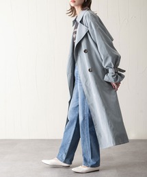 Chillfar | キャンディスリーブビッグトレンチコート(トレンチコート)