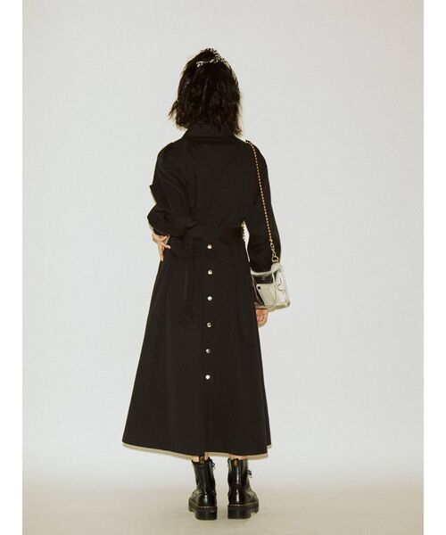 jouetie(ジュエティ)の「ウエストタック2WAYワンピース(ワンピース・レディース・ブラウン/ブルー/ブラック・MEDIUM)」の9枚目の写真