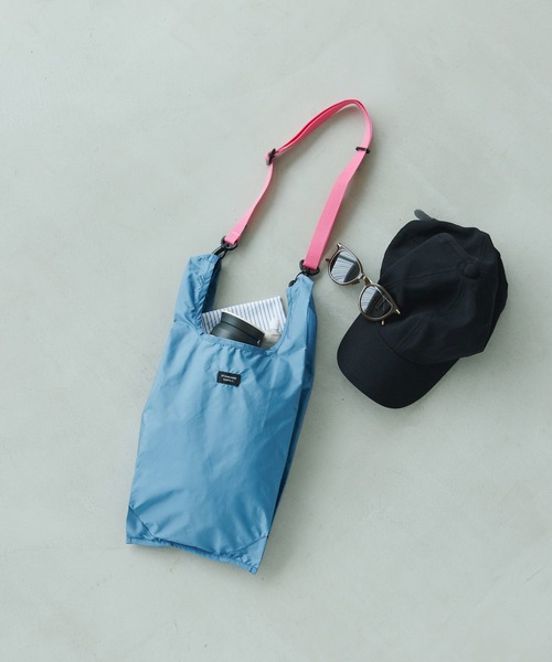 STANDARD SUPPLY（スタンダードサプライ）の「スタンダードサプライ / REGII レジー / KIOSK キオスク（ショルダーバッグ・レディース・サックスブルー/ピンク/ネイビー/ライトグレー/チョコ/イエロー/カーキ/ダークグレー/ブラック×ホワイト/ホワイト/ブラック×ブラック/グレイッシュベージュ/ブルー/ライトベージュ/オレンジ・FREE）」の11枚目の写真