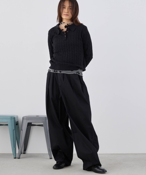 サーカスコットンパンツ（チノパンツ）｜Libra Cue（リブラ