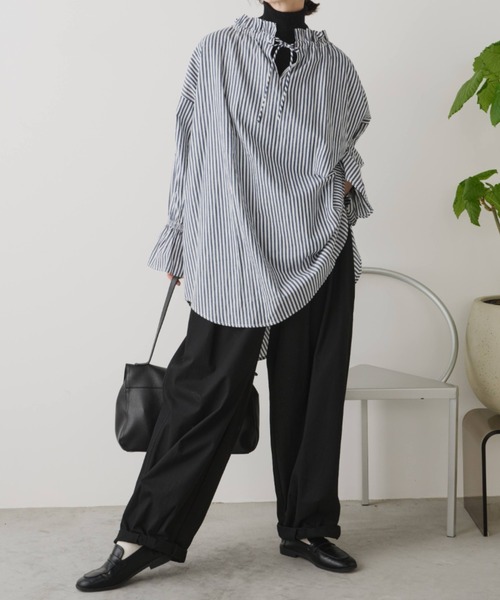 ECOLE DE CURIOSITES ピーターコットンキャンバスパンツ　M ECOLE DE CURIOSITES ピーターコットンキャンバスパンツ M ECOLE DE