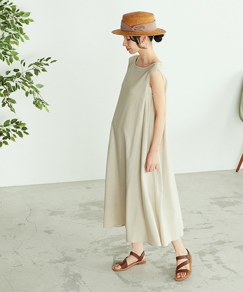 ONIGIRI(オニギリ)の「【一部店舗限定】 フラットサンダル(サンダル・レディース・ブラウン/アイボリー・23.5cm/24.5cm)」の3枚目の写真