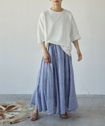 Auntie Rosa Holiday | フラワープリントパネルスカート(スカート)