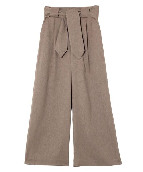 LAGUNAMOON（ラグナムーン）の「ウエストサッシュワイドパンツ（その他パンツ・レディース・モカ/ピンク/ライトグレー・SMALL/MEDIUM）」の3枚目の写真