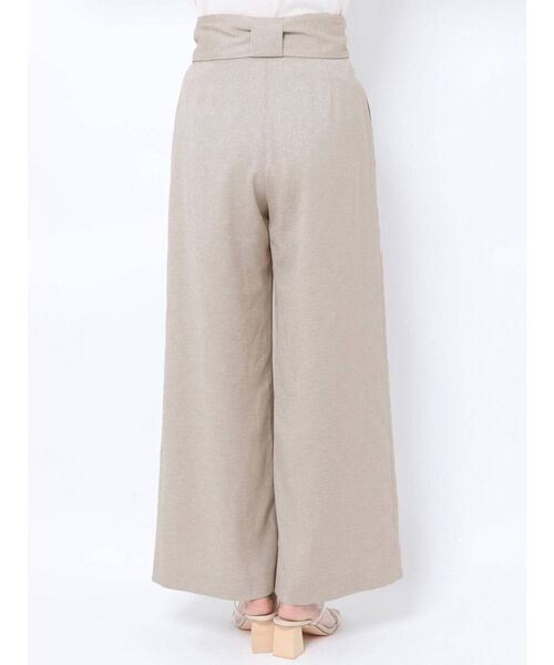 LAGUNAMOON（ラグナムーン）の「ウエストサッシュワイドパンツ（その他パンツ・レディース・モカ/ピンク/ライトグレー・SMALL/MEDIUM）」の17枚目の写真