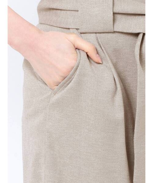 LAGUNAMOON（ラグナムーン）の「ウエストサッシュワイドパンツ（その他パンツ・レディース・モカ/ピンク/ライトグレー・SMALL/MEDIUM）」の18枚目の写真