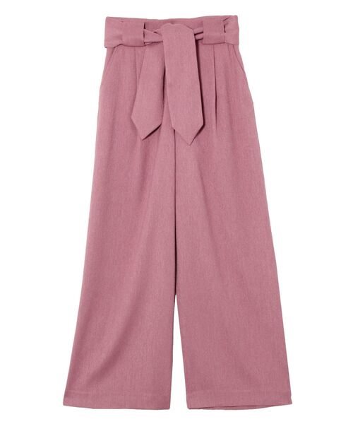 LAGUNAMOON（ラグナムーン）の「ウエストサッシュワイドパンツ（その他パンツ・レディース・モカ/ピンク/ライトグレー・SMALL/MEDIUM）」の15枚目の写真