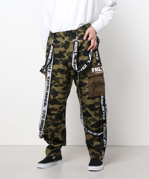 A BATHING APE(アベイシングエイプ)の「BAPE X JESSIE REYEZ 6POCKET PANTS M(カーゴパンツ・メンズ・グリーン・SMALL/MEDIUM/LARGE/X-LARGE/XX-LARGE)」の8枚目の写真