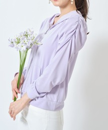 tocco closet | クリアビジュー付きパワーショルダーパーカー(パーカー)