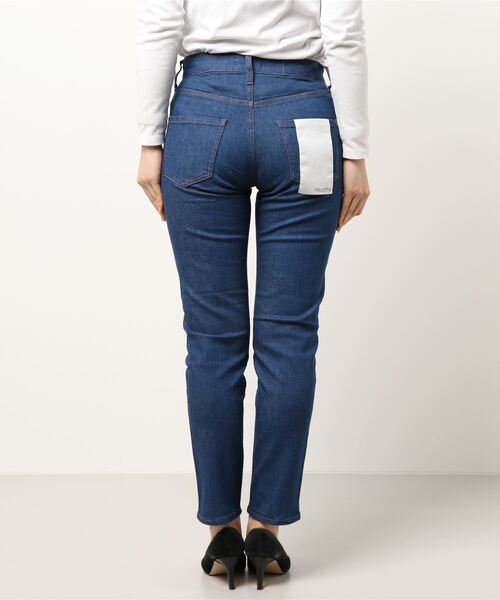 Healthy denim（ヘルシーデニム）の「【HealthyDENIM】H.salt　テーパードデニム（デニムパンツ・レディース・ライトブルー/インディゴブルー・34/36/38）」の3枚目の写真